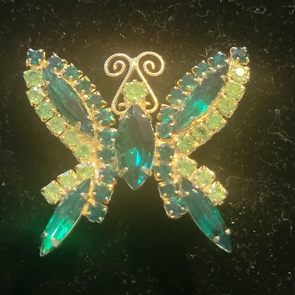 Vintage butterfly brooch